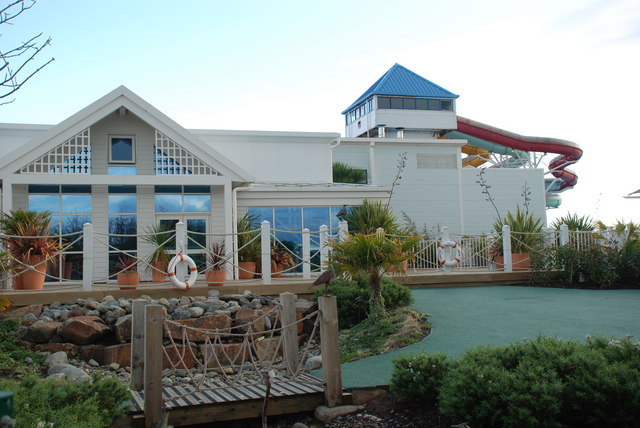 Splashzone swimming pool at Hafan y Môr